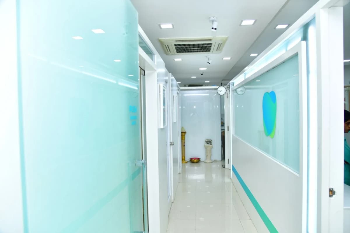Clinic exterior entrance
